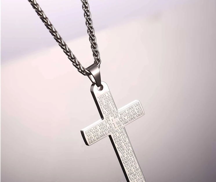 The Classic Stainless Steel Cross Necklace