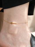 Zircon Minimal Ankle bracelet