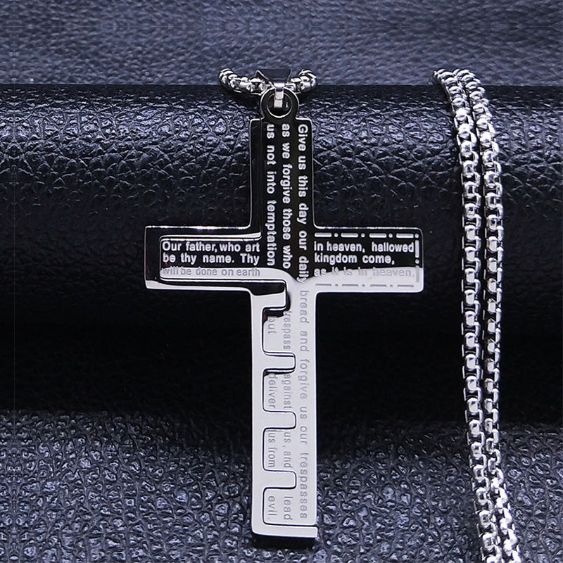 Quality Stainless Steel Cross Necklace