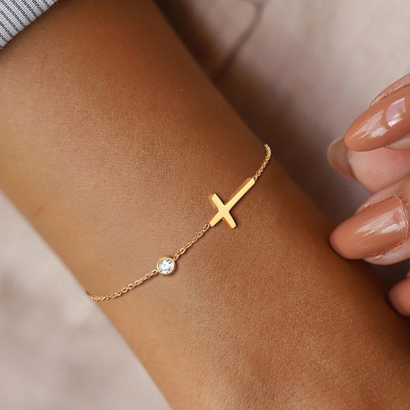 Zircon Minimal Ankle bracelet