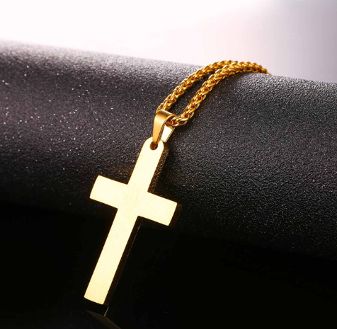 The Classic Stainless Steel Cross Necklace