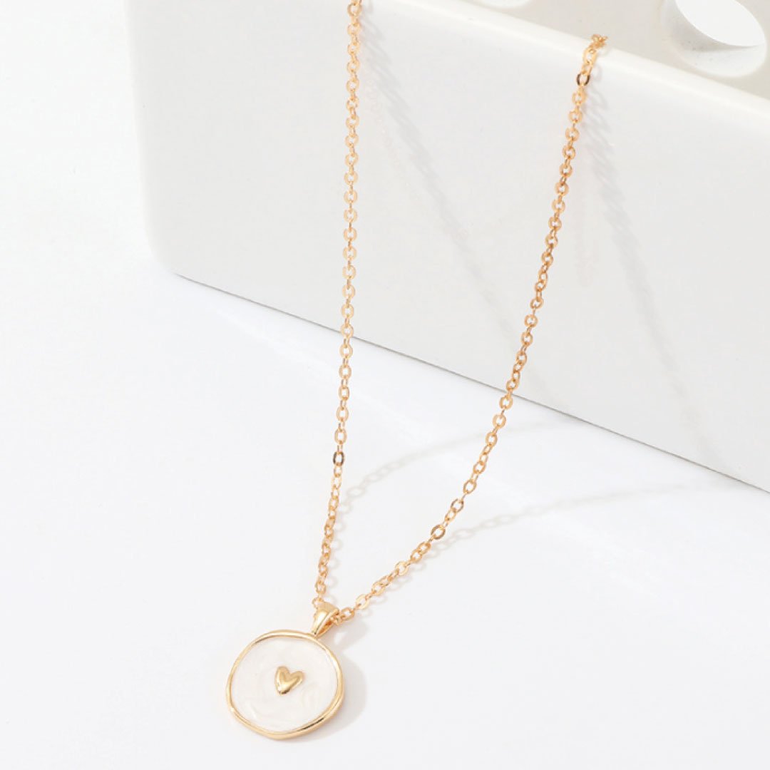 Elegantly Polished Astral Necklace White