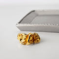 925 Sterling Silver Pleated Texture Ring