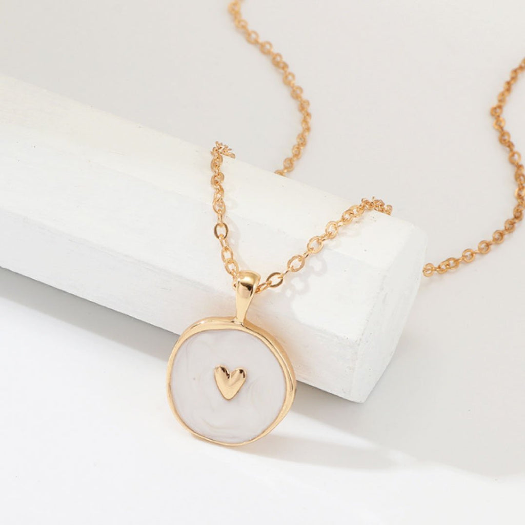 Elegantly Polished Astral Necklace White