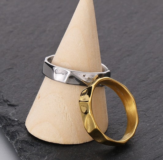 Textured Design Ring