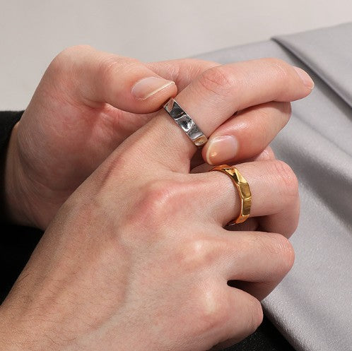 Textured Design Ring