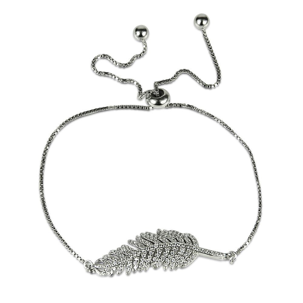 Elegant New Zealand Fern Bracelet
